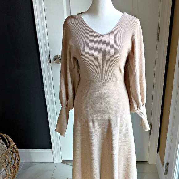 NWOT! RACHEL ZOE SWEATER KNIT FITTED DRESS - Picture 5 of 5